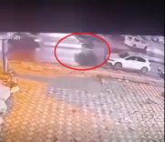 Ankara’daki ölümlü motosiklet kazası kamerada