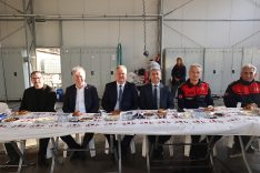 Başkan Balkan’dan itfaiyeye ziyaret