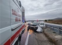 Çorum’da kaza; 5 yaralı