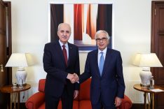 TBMM Başkanı Kurtulmuş, Portekiz’de mevkidaşı Aguiar-Branco ile görüştü / Ek bilgi, fotoğraf ve videoyla