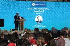 Mehmet Muş, SAMÜ’de ‘Küresel Gelir Adaletsizliği’ dersini verdi