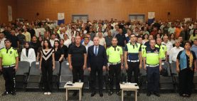 Okul servis şoförleri ve rehber personele eğitim