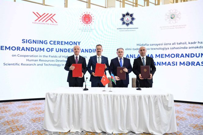 Türkiye ile Azerbaycan’dan savunma sanayisinde yükseköğretim hamlesi