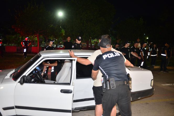 Adana’da dron destekli denetimde 66 kişi yakalandı