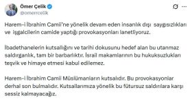 AK Parti’li Çelik: Harem-i İbrahim Camii’ne yönelik provokasyonları lanetliyoruz