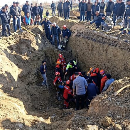 Ankara’da göçükte muhtar öldü