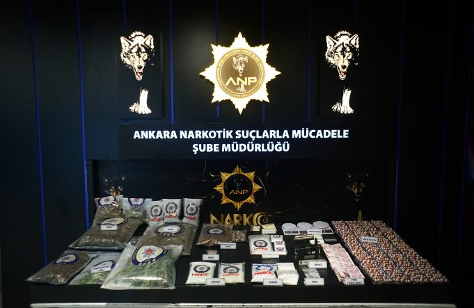 Ankara’da narkotik operasyonları: 32 tutuklama