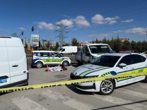 Ankara’da otomobilin çarptığı motosikletin sürücüsü hayatını kaybetti
