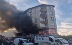 Arnavutköy’de restoranda çıkan yangın söndürüldü
