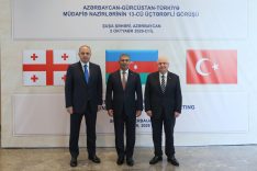 Azerbaycan-Türkiye-Gürcistan Üçlü Savunma Bakanları Toplantısı Şuşa’da düzenlendi