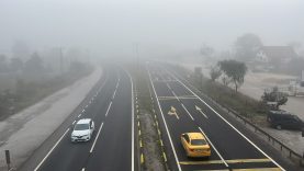 Bolu Dağı’nda sis etkili oldu