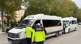 Çorum’da okul servislerine sıkı denetim