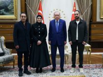 Cumhurbaşkanı Erdoğan, Filistinli Hind Rajab’ın ailesini kabul etti