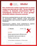 DMM’den MİT ev sahipliğinde görüşme iddialarına yalanlama