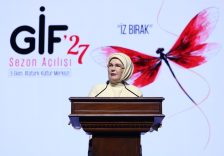Emine Erdoğan, TÜRGEV bünyesinde faaliyet gösteren GİF’in 2027 sezon açılışında konuştu