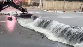 Eyüpsultan’da Yol İkiye Bölündü!