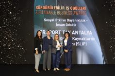 Fraport TAV Antalya Havalimanı’nın insan odaklı sosyal sürdürülebilirlik çalışmalarına ödül