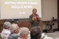 Hatice Öz: Hedefimiz, bilimle düşünen, veriyle karar veren ATSO
