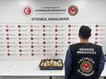 İstanbul Havalimanı’nda 34 kilo 400 gram uyuşturucu ele geçirildi