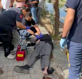 Kaldırımda yürürken düşüp, başını taşa çarpan kişi öldü