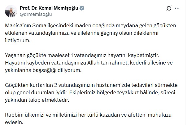 Manisa’da maden ocağında göçük: 1 ölü (4)