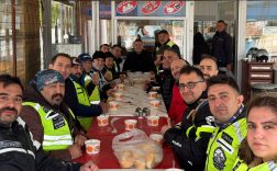 Motosiklet tutkunları Eğirdir’de buluştu