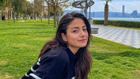Portekiz’de hayatını kaybeden Erasmus öğrencisi Melek, Aydın’da toprağa verildi