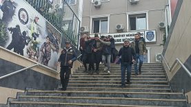 Sanal medyada şiddet içerikli yayınlar yaptığı belirlenen 10 şüpheli adliyeye sevk edildi