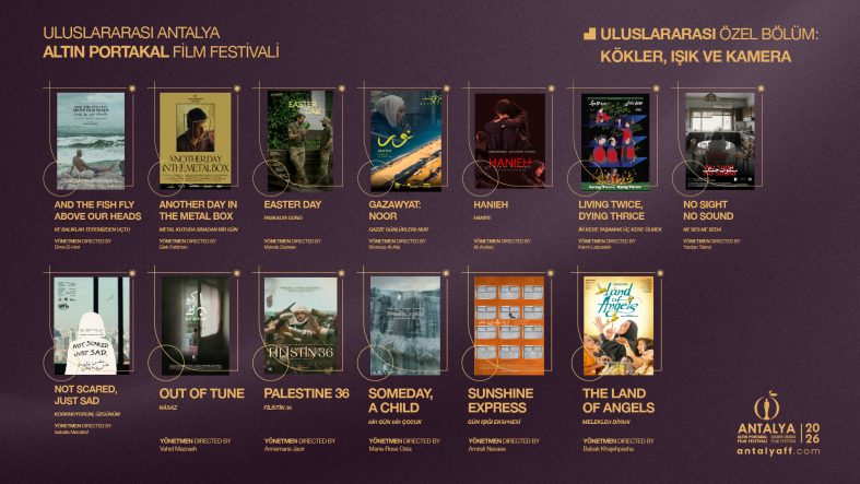 Savaşın ve işgalin gölgesinde üretilen filmler Altın Portakal’da