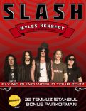 Slash 14 yıl sonra İstanbul’da konser verecek