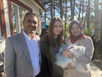 Tokat’ta kediler güzellik yarışmasında podyuma çıktı