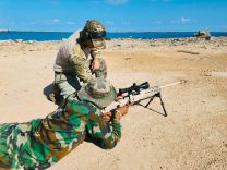 Türkiye-Libya SAT Timi, Libya Deniz Özel Kuvvetler Eğitim Merkezi Komutanlığı’nda eğitim veriyor