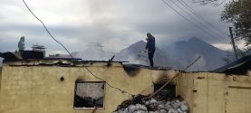 Yüksekova’da boş köy okulunda yangın